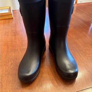 Chooka Fremont Black Handcrafted Rain Boots